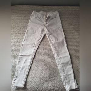 Levis White 711 Skinny Jeans
